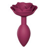 Love to Love Plug anal bijou Open Roses M 8 x 3.3cm Rose
